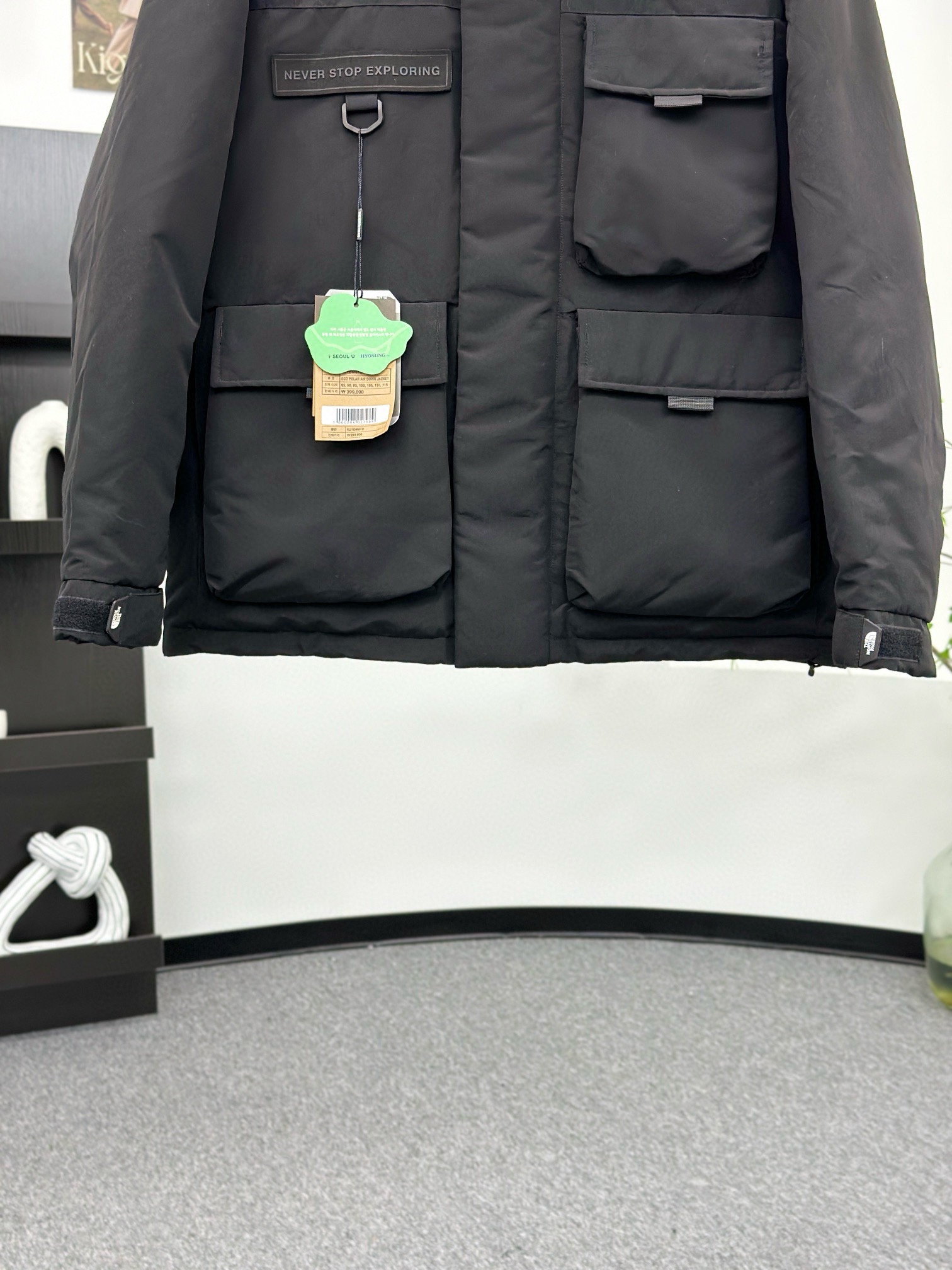 Top Quality    THE NORTH FACE Arctic Parka Jacket 'Black' 