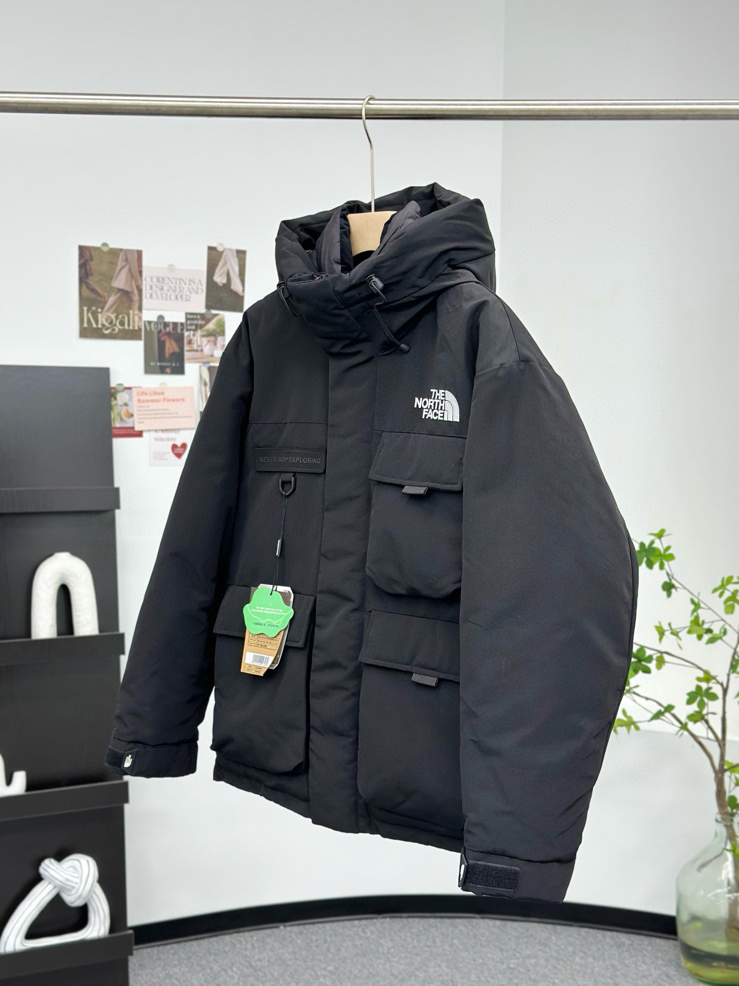 Top Quality    THE NORTH FACE Arctic Parka Jacket 'Black' 