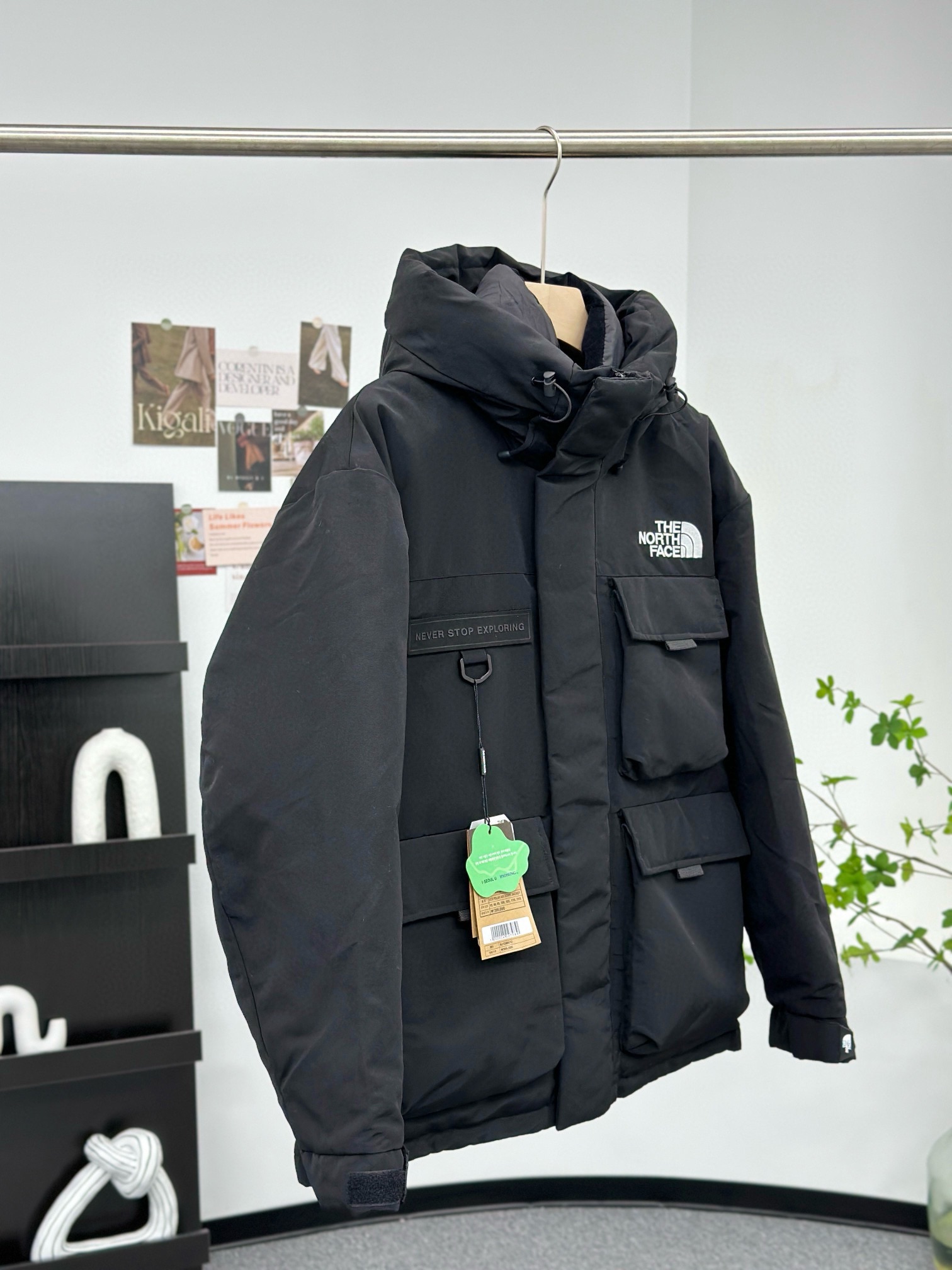 Top Quality    THE NORTH FACE Arctic Parka Jacket 'Black' 