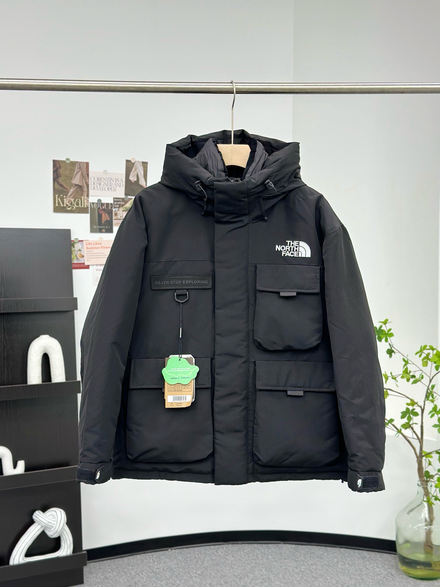 Top Quality    THE NORTH FACE Arctic Parka Jacket 'Black' 