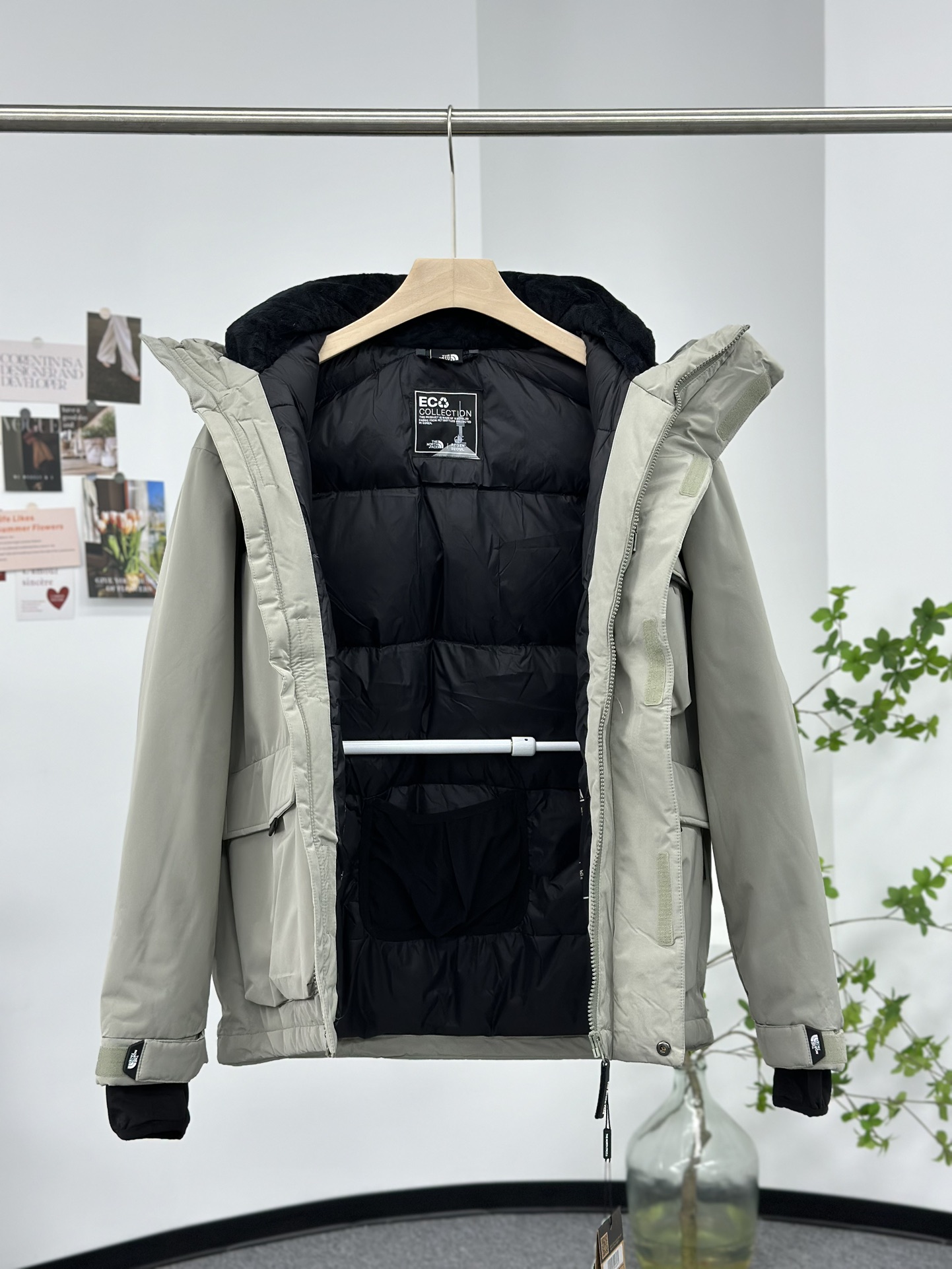 Top Quality    THE NORTH FACE Arctic Parka Jacket 'Green' NJ1DM67C 
