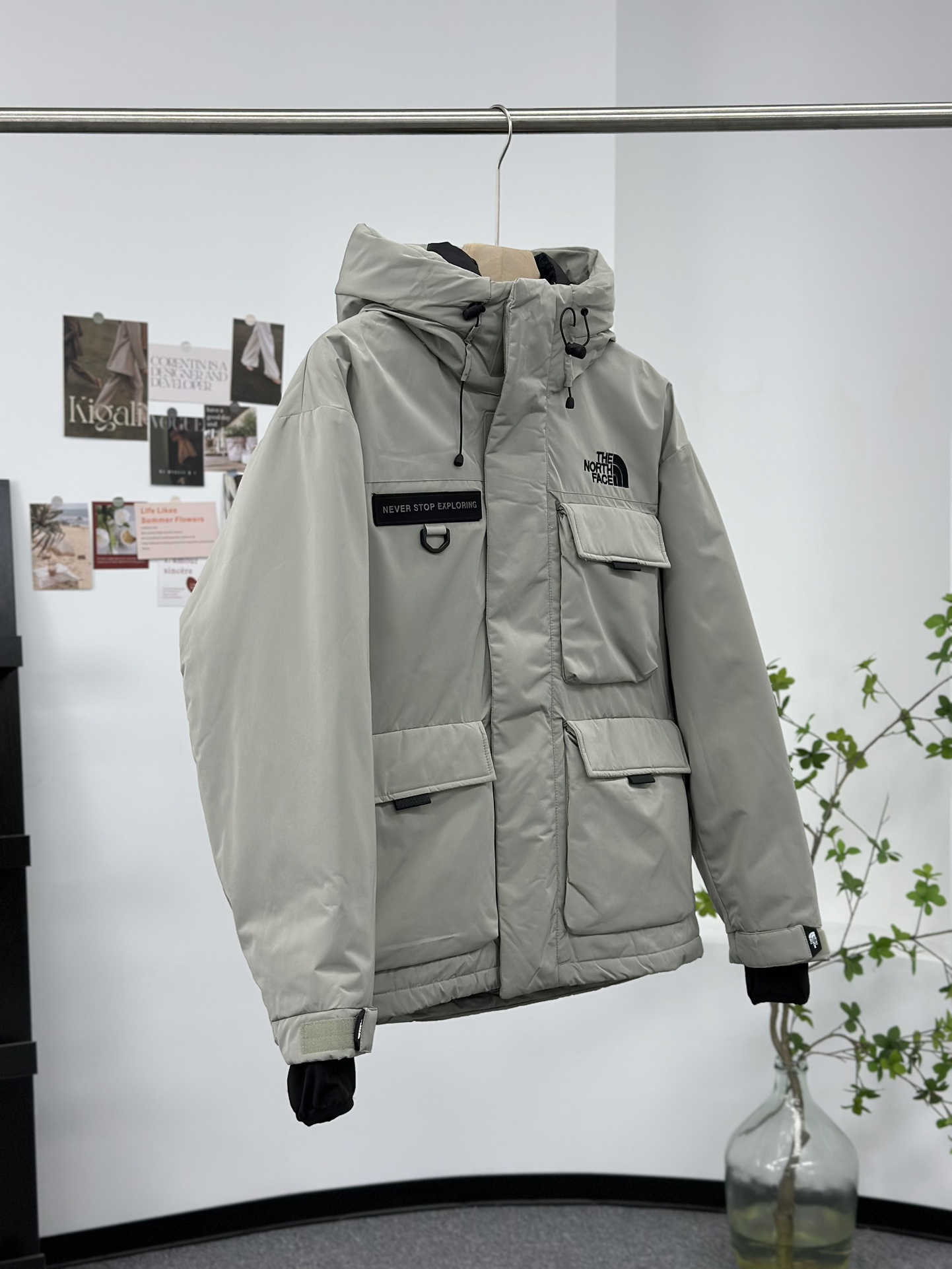 Top Quality    THE NORTH FACE Arctic Parka Jacket 'Green' NJ1DM67C 