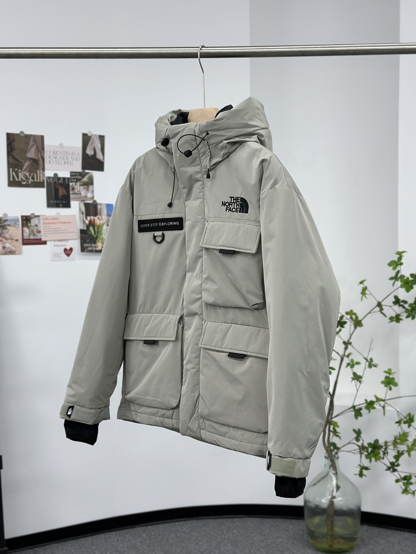 Top Quality    THE NORTH FACE Arctic Parka Jacket 'Green' NJ1DM67C 