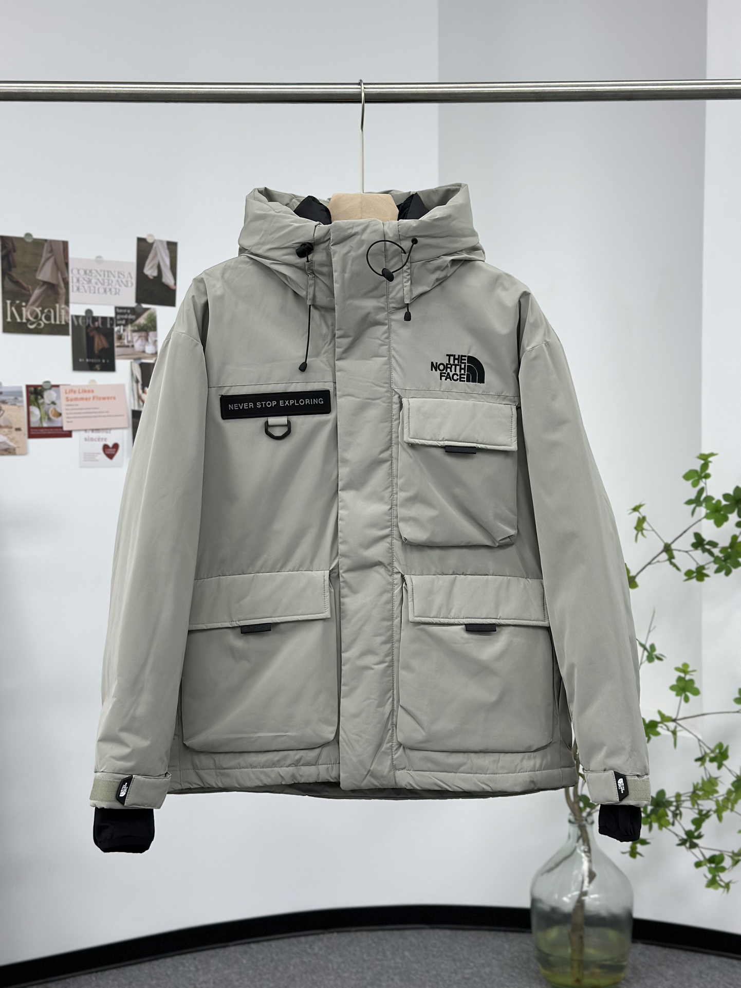 Top Quality    THE NORTH FACE Arctic Parka Jacket 'Green' NJ1DM67C 