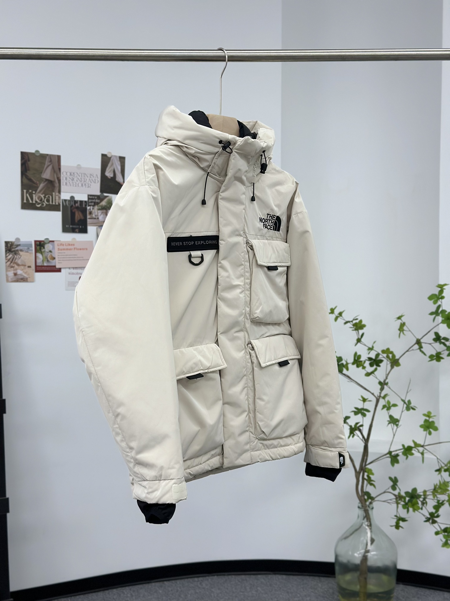 Top Quality    THE NORTH FACE Arctic Parka Jacket 'White'  