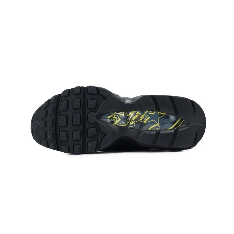 Pkgod Corteiz x Air Max 95 SP Black Tour Yellow FB2709-003