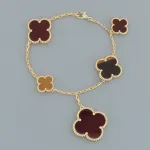 Top Quality Van Cleef & Arpels Five Flower Irregular Bracelet