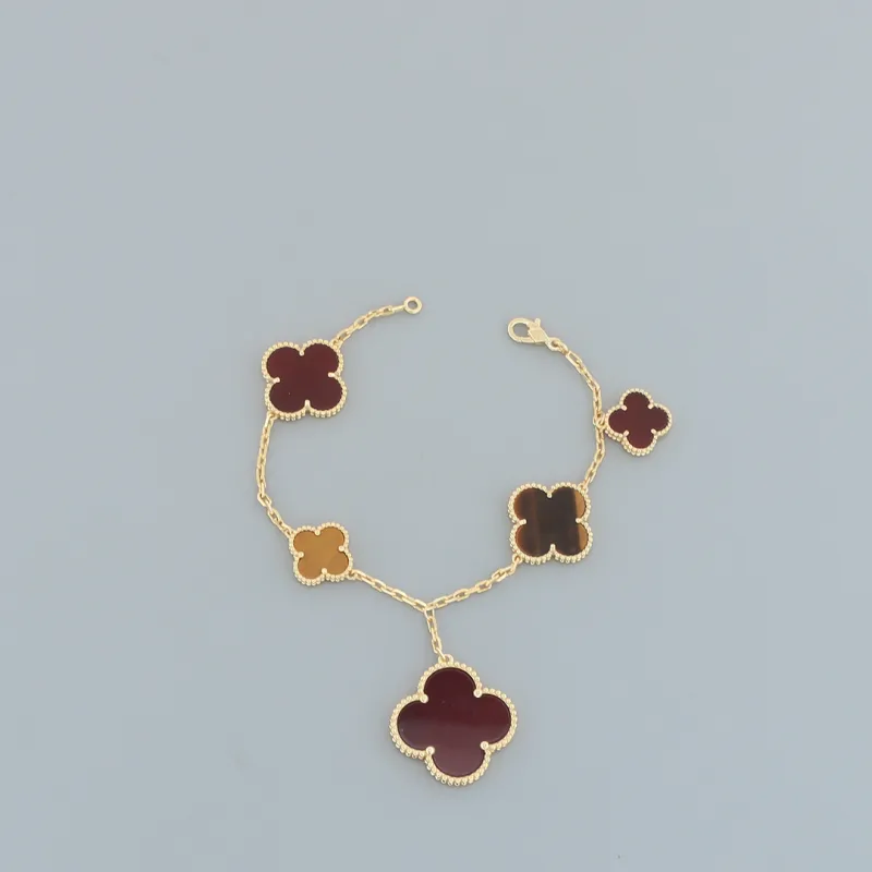 Top Quality Van Cleef & Arpels Five Flower Irregular Bracelet