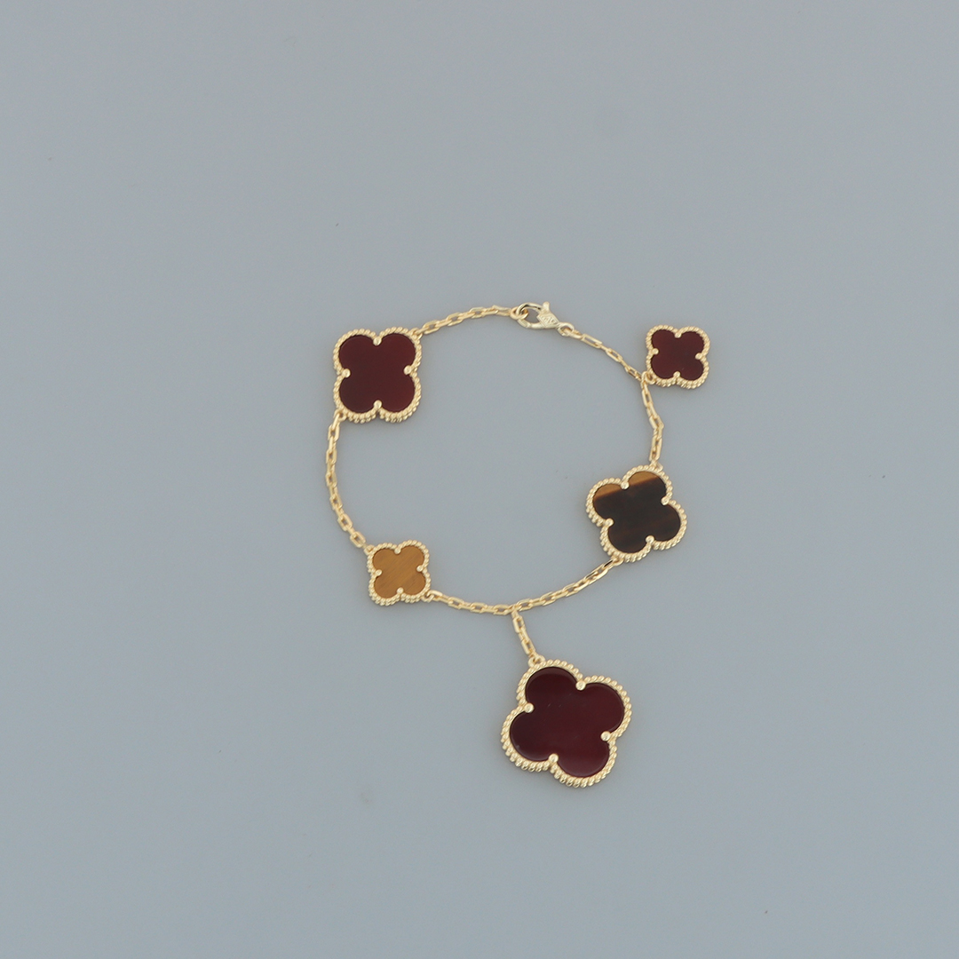 Top Quality Van Cleef & Arpels Five Flower Irregular Bracelet