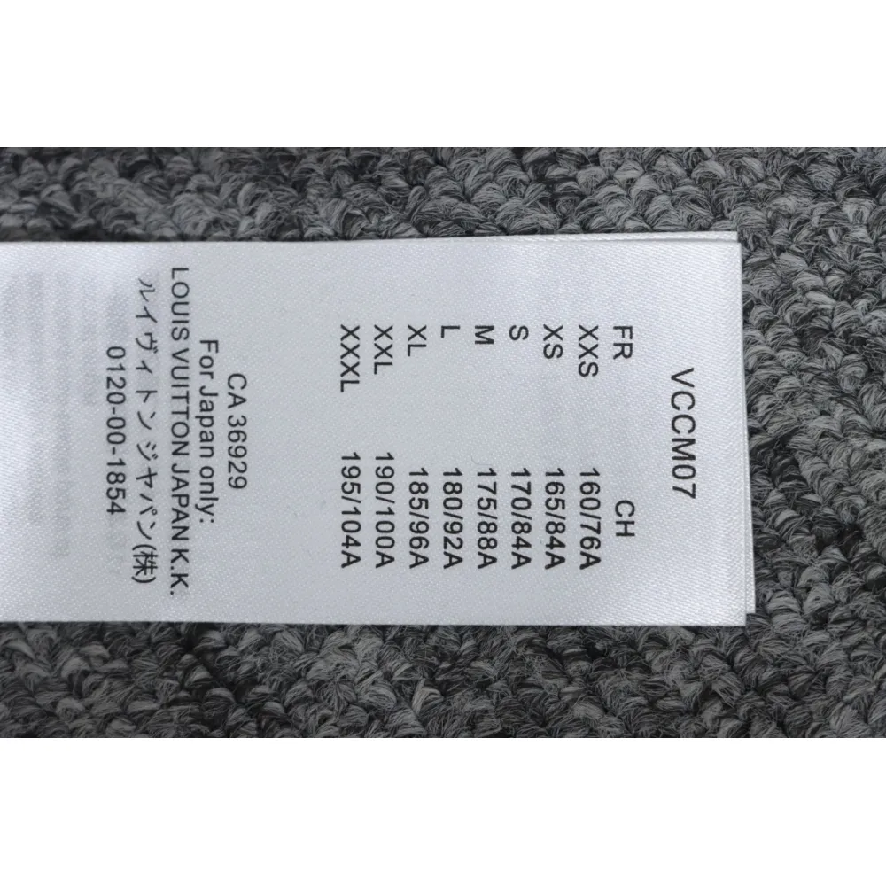 Top Quality Louis Vuitton 3-D Embossed Down Jacket 