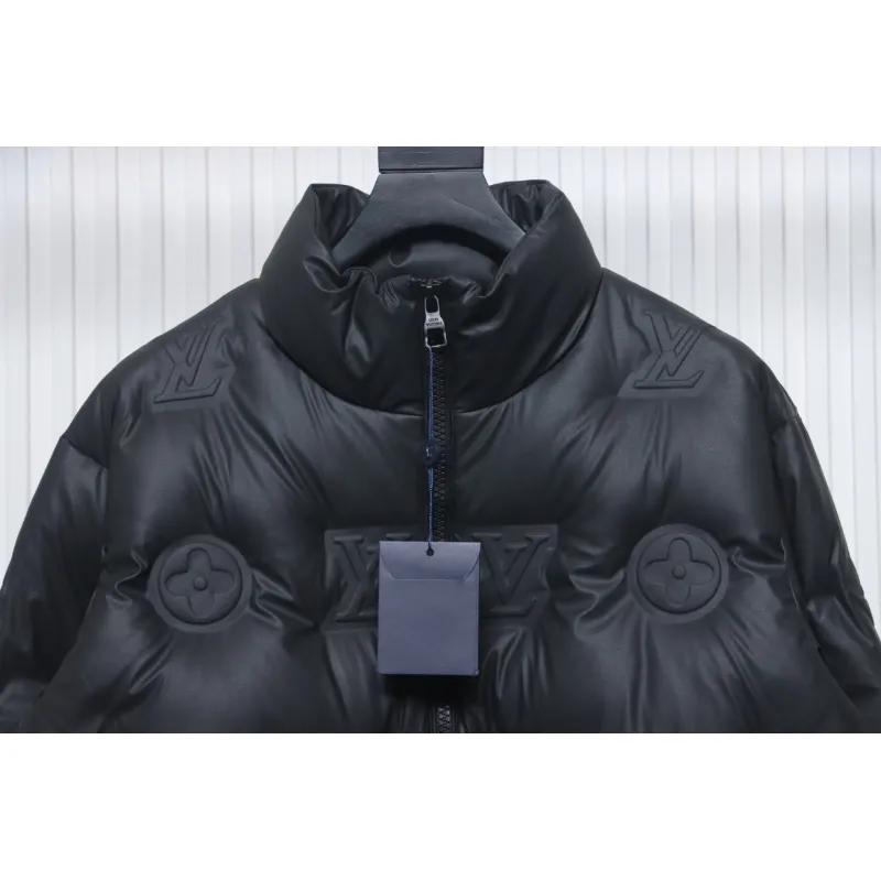 Top Quality Louis Vuitton 3-D Embossed Down Jacket 