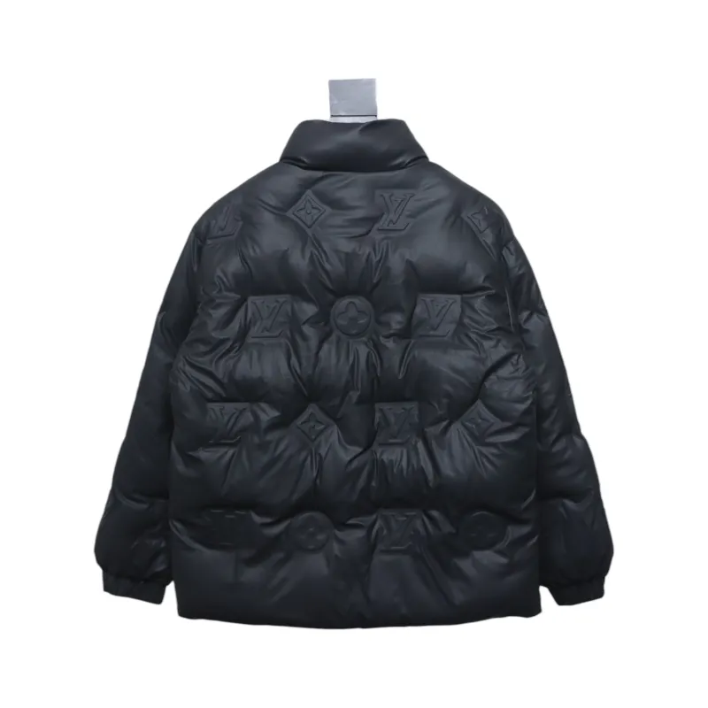 Top Quality Louis Vuitton 3-D Embossed Down Jacket 