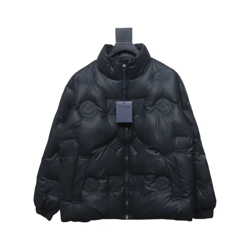 Top Quality Louis Vuitton 3-D Embossed Down Jacket 