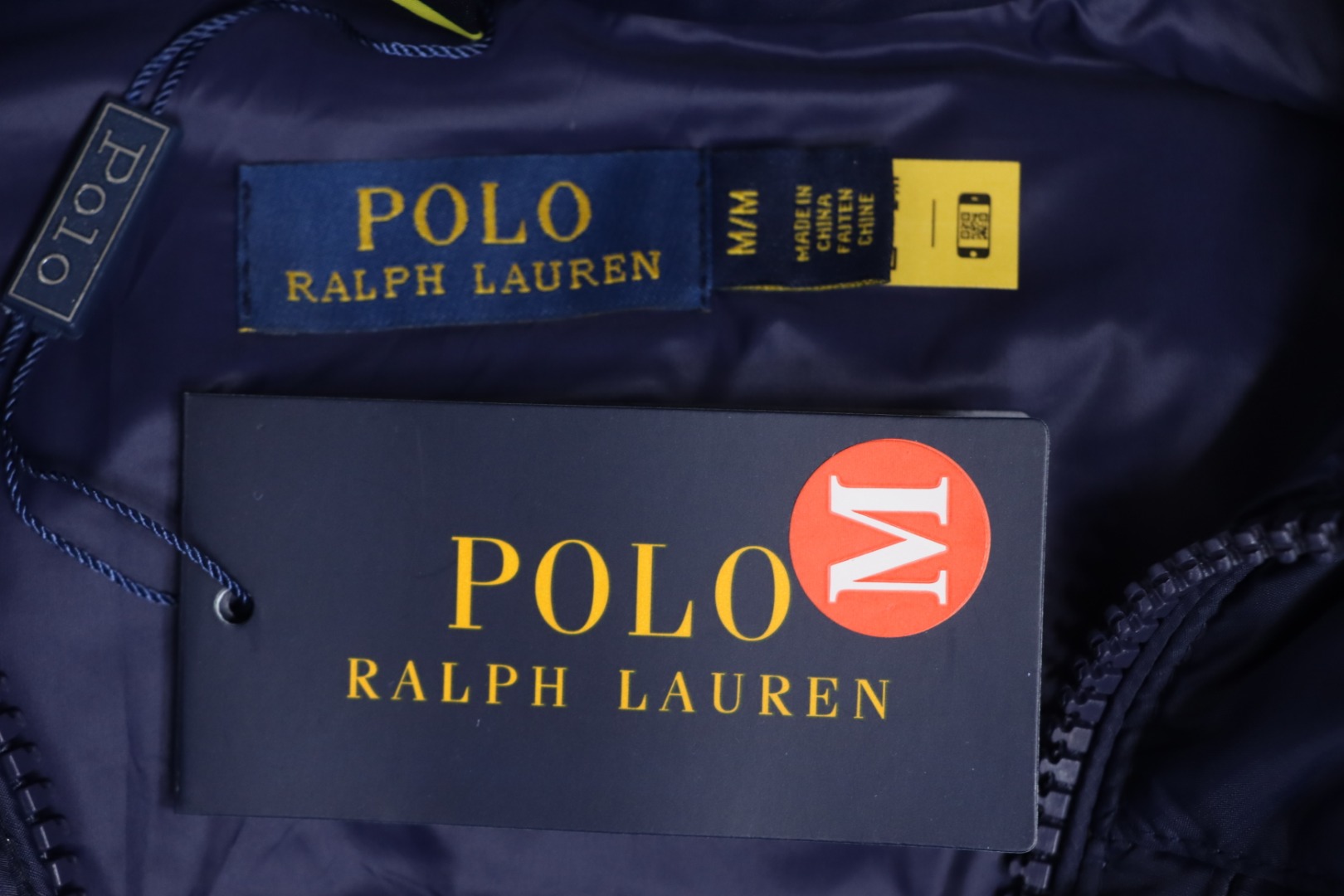 Top Quality     Ralph Lauren Embroidered Small Logo Hooded Down Jacket 