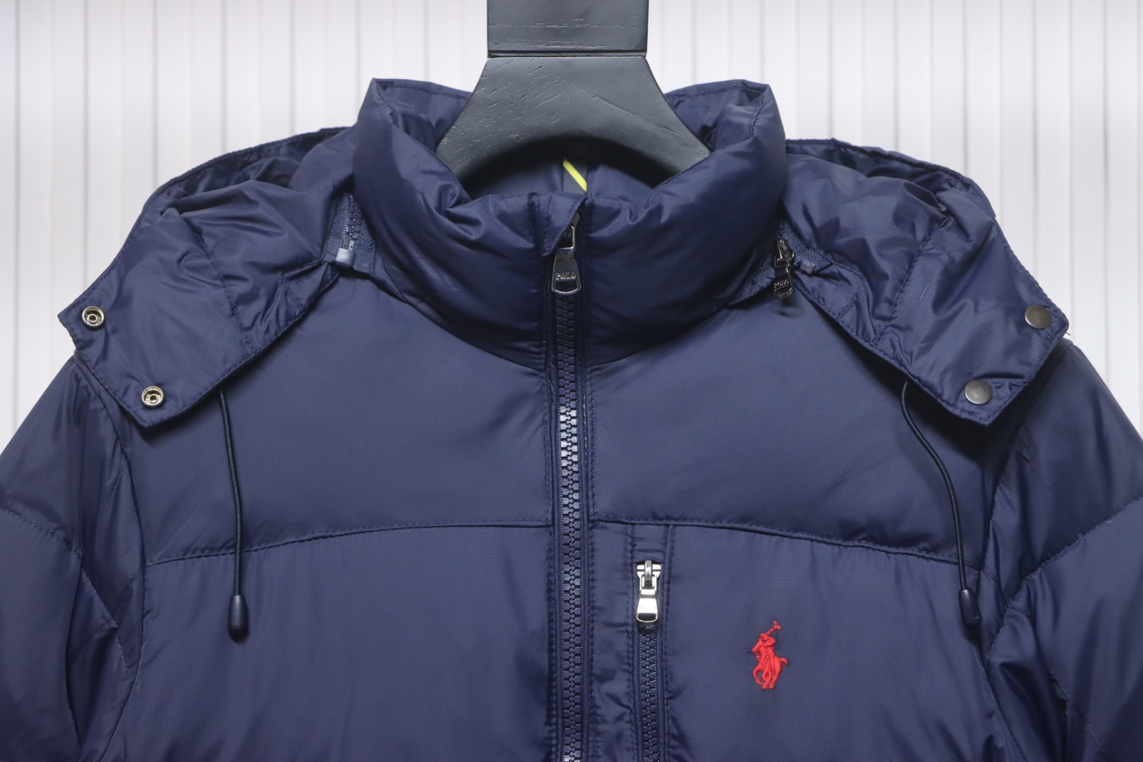 Top Quality     Ralph Lauren Embroidered Small Logo Hooded Down Jacket 