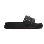Christian Louboutin Pool Fun Flat Black Gun (Custom)