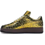 Louis Vuitton Nike Air Force 1 Low By Virgil Abloh Metallic Gold