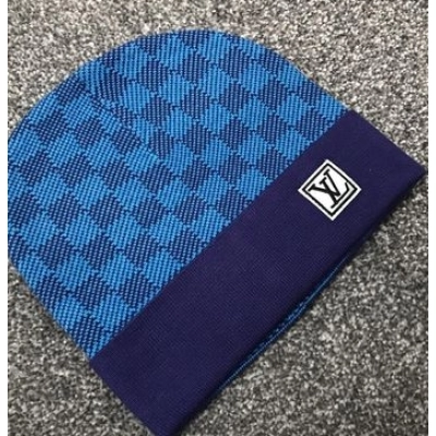 Louis Vuitton Beanie Blue 02