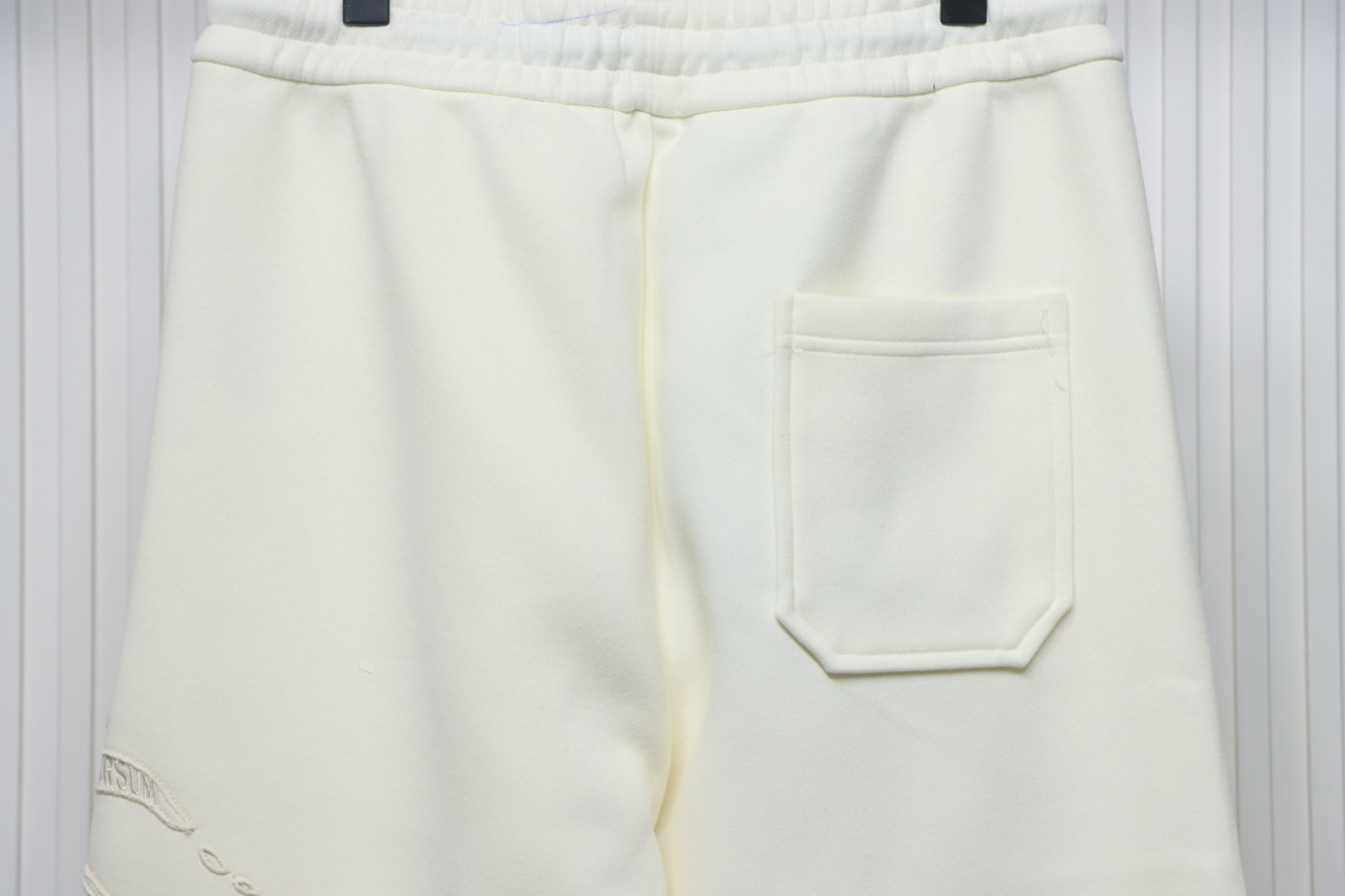     Burberry Embroidered Logo Sweatpants White 