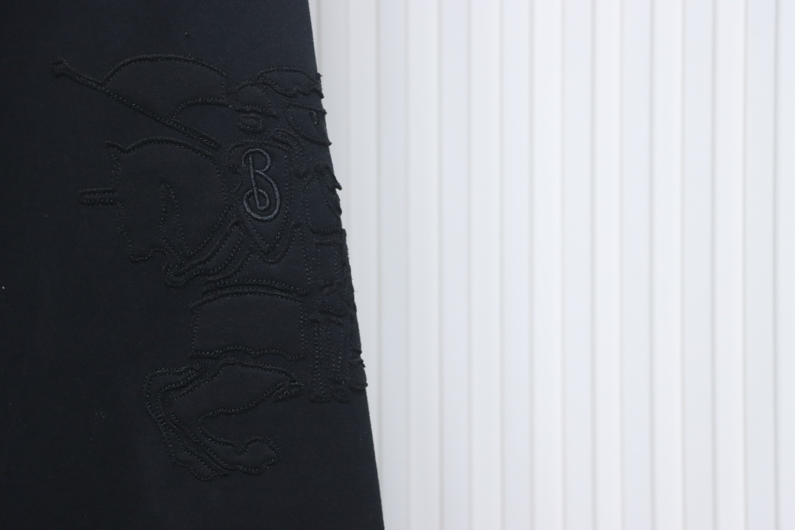     Burberry Embroidered Logo Sweatpants Black 