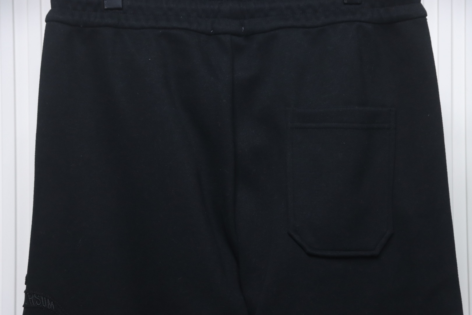     Burberry Embroidered Logo Sweatpants Black 