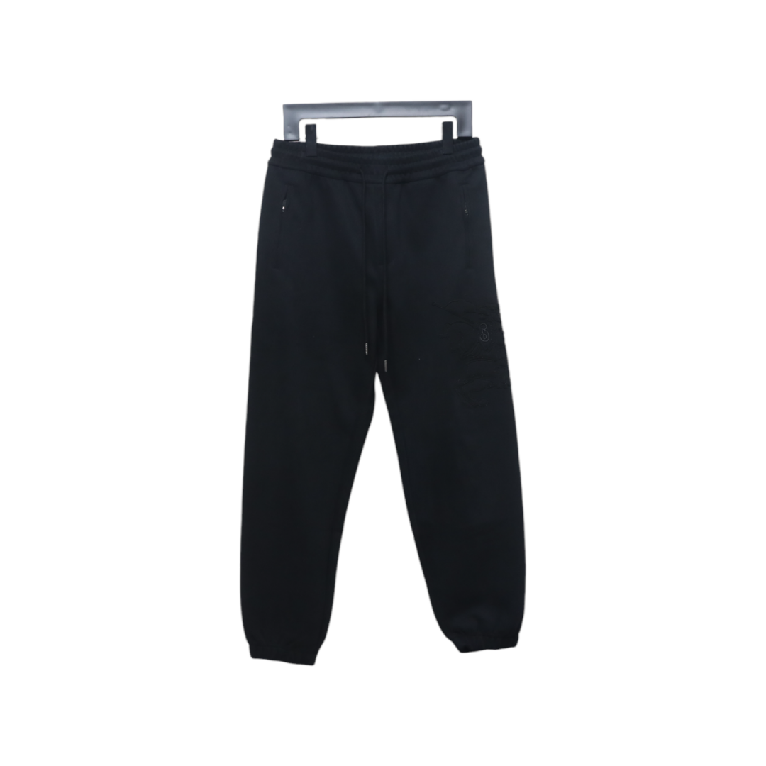     Burberry Embroidered Logo Sweatpants Black 