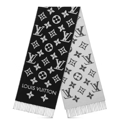 Louis Vuitton LV Essential Scarf Black