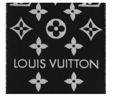 Louis Vuitton LV Essential Scarf Black