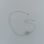 Top Quality Gucci Double G Flower Gear Necklace