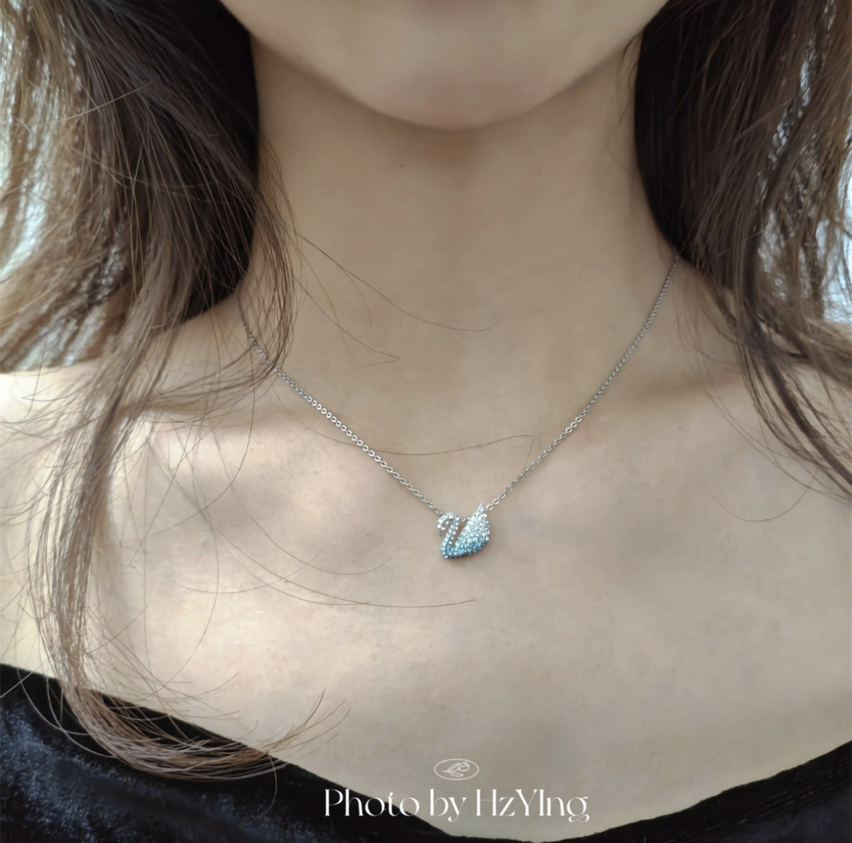 Top Quality Swarovski Swan Crystal Necklace