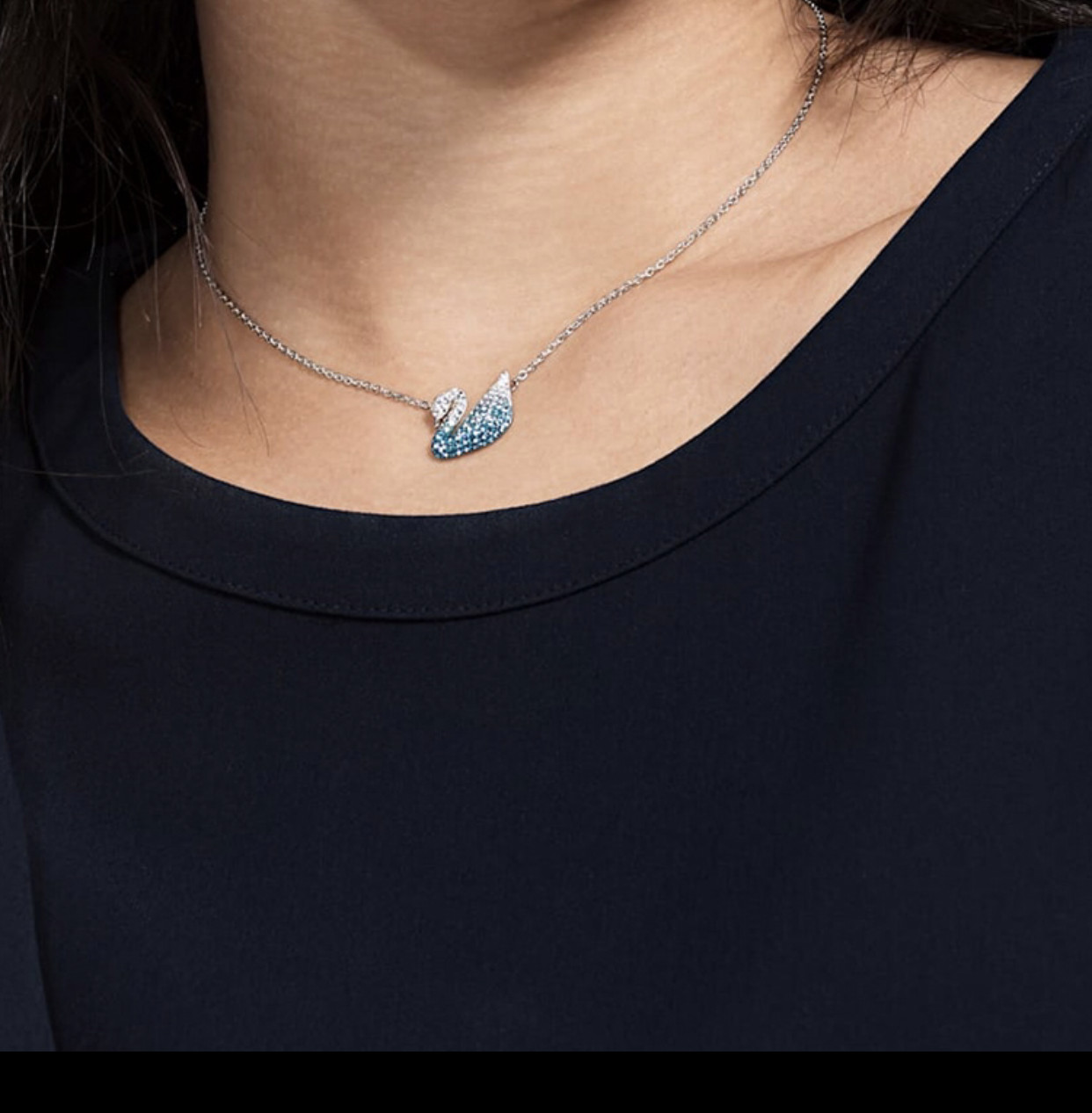 Top Quality Swarovski Swan Crystal Necklace