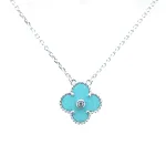 Top Quality Van Cleef & Arpels Diamond Clover Necklace