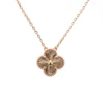 Top Quality Van Cleef & Arpels Laser Clover Necklace