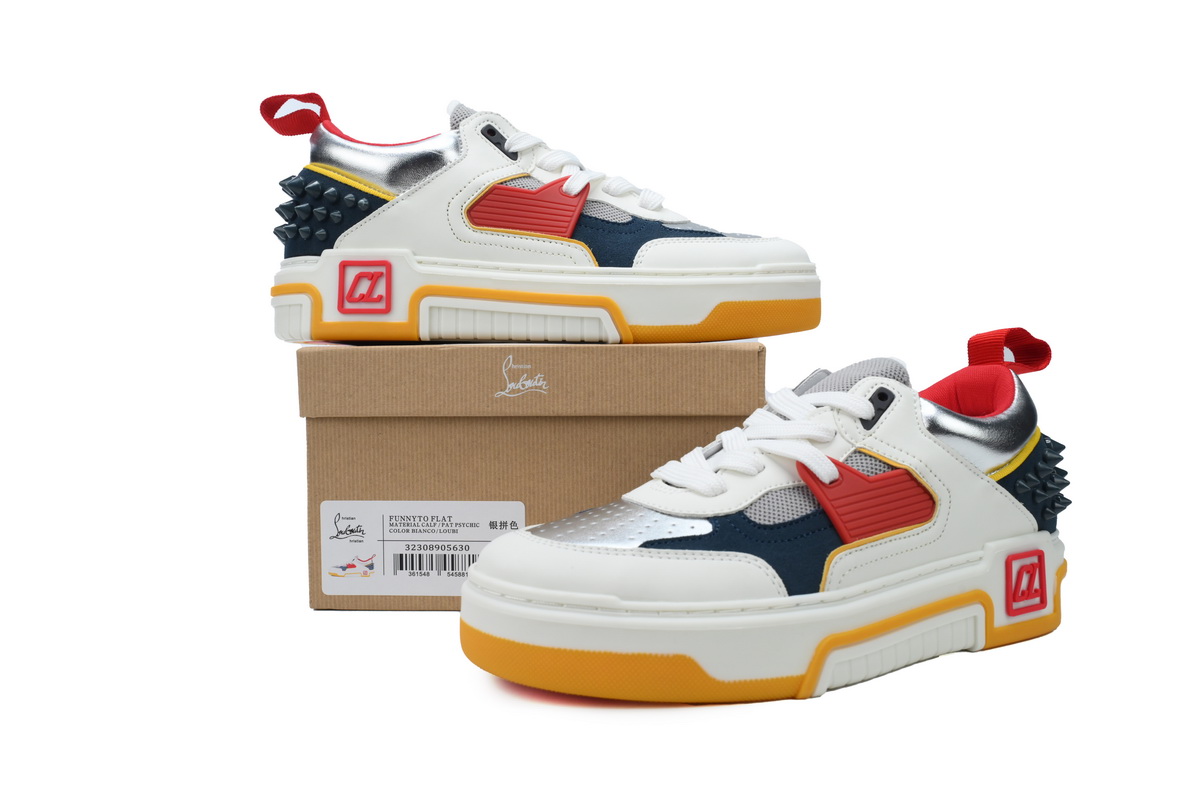 Christian Louboutin Astroloubi White Yellow  32308905630