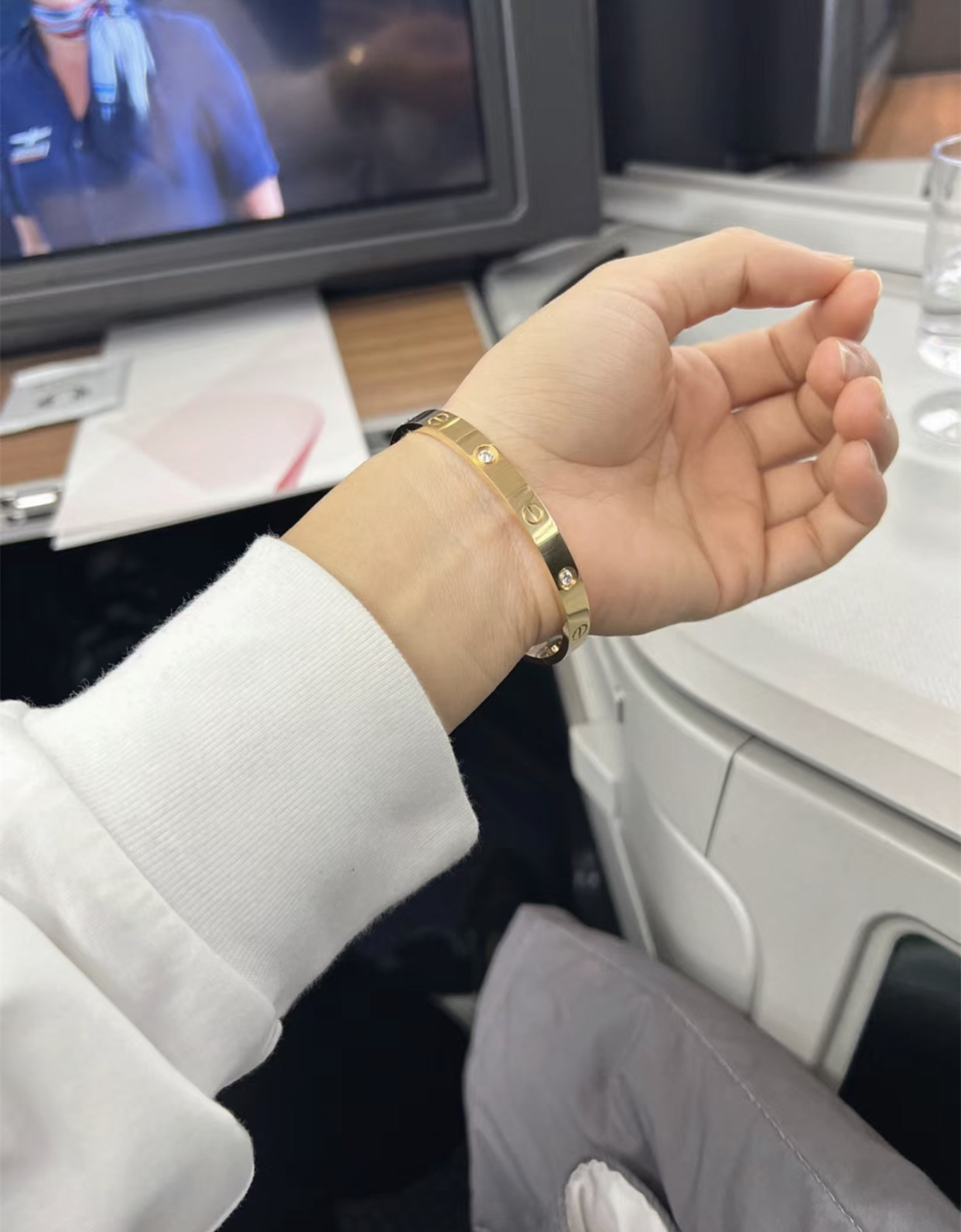 Top Quality Cartier LOVE diamond bracelet