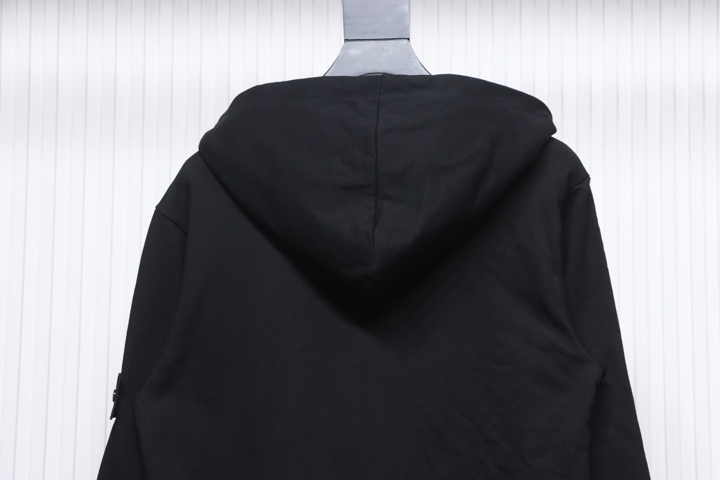     Stone Island Classic Cuffed Pocket Hoodie Black 