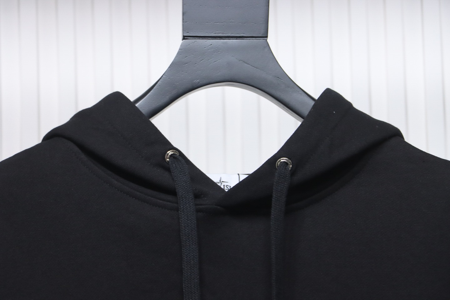     Stone Island Classic Cuffed Pocket Hoodie Black 