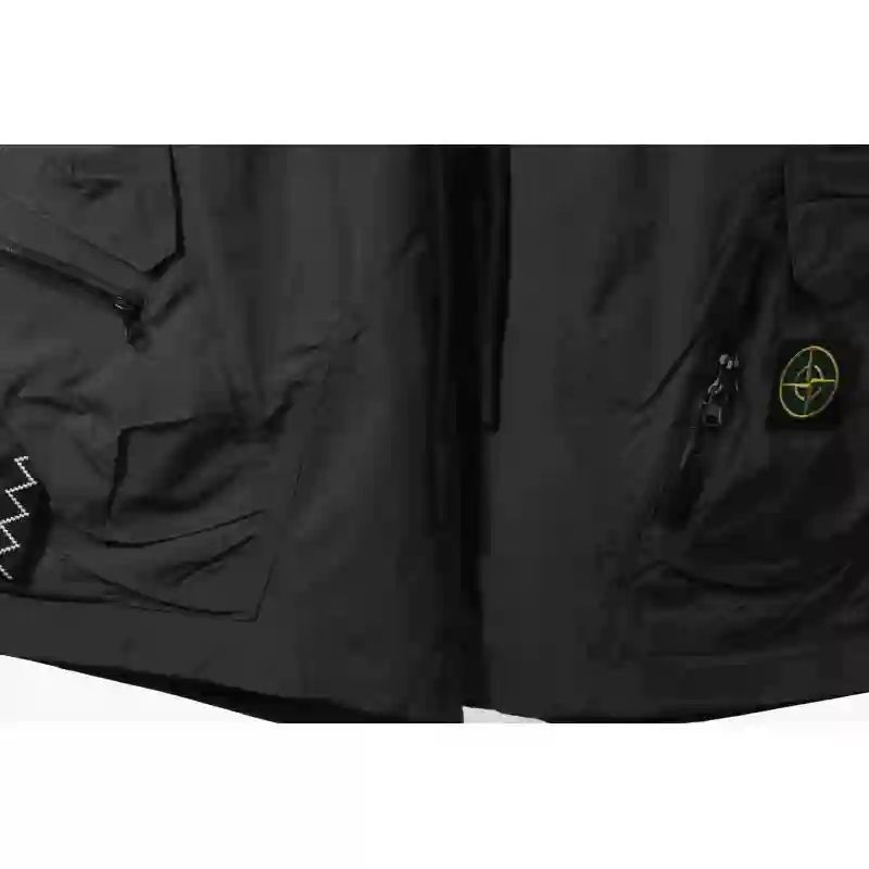 Top Quality Stone Island Large Pocket Zipper Functional Shorts