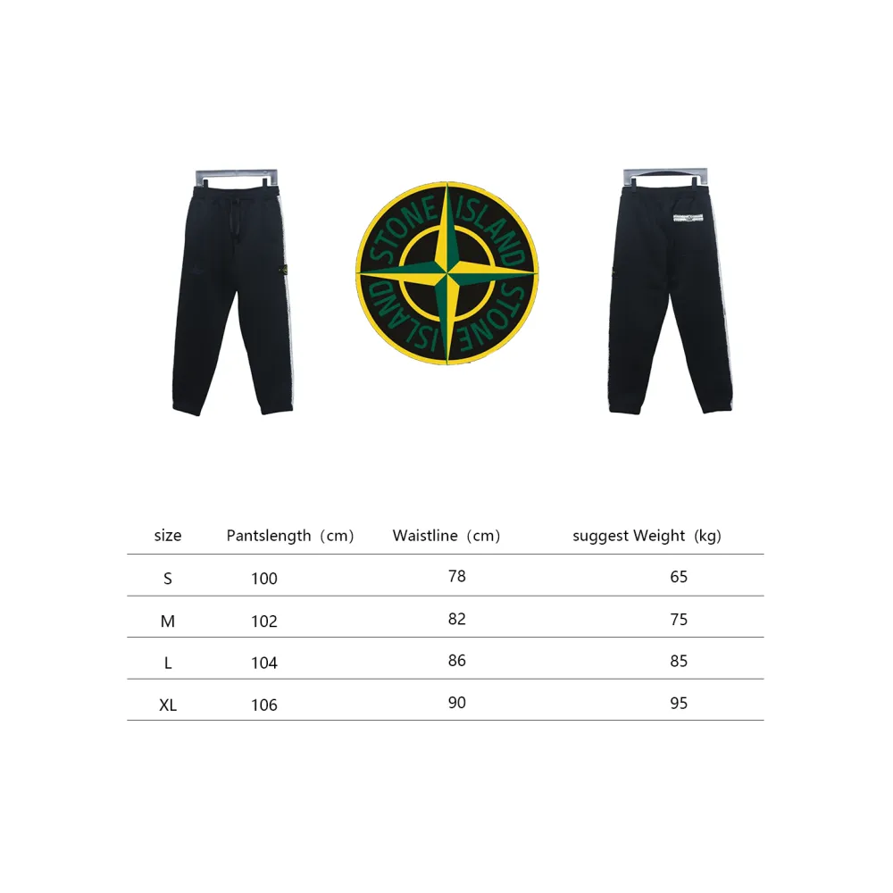 Top Quality Supreme Week12 X Stone Island Hooded Padded Sweatpants 