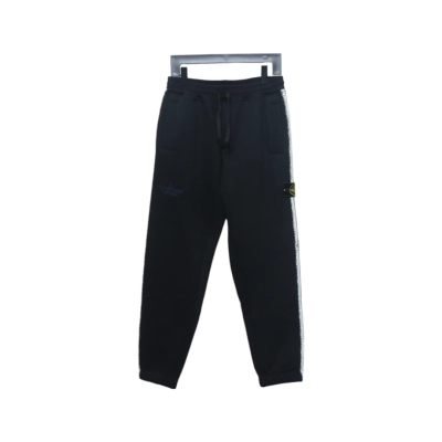 Top Quality Supreme Week12 X Stone Island Hooded Padded Sweatpants  02