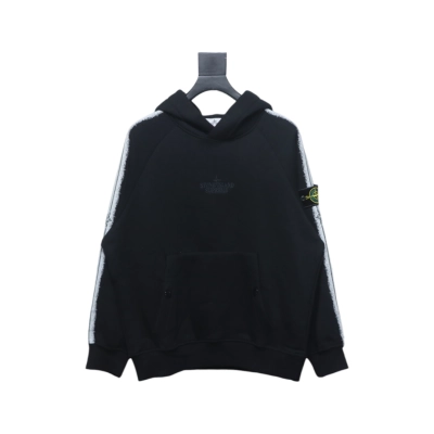 Top Quality Supreme Week12 X Stone Island Hooded Padded Sweatshirt  01
