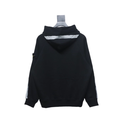 Top Quality Supreme Week12 X Stone Island Hooded Padded Sweatshirt  02