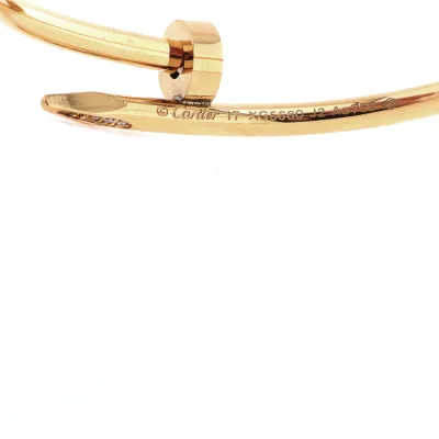 Top Quality Cartier half circle full diamond studded bracelet 02