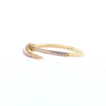 Top Quality Cartier half circle full diamond studded bracelet