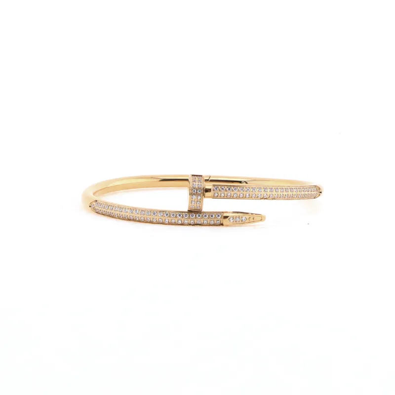 Top Quality Cartier half circle full diamond studded bracelet