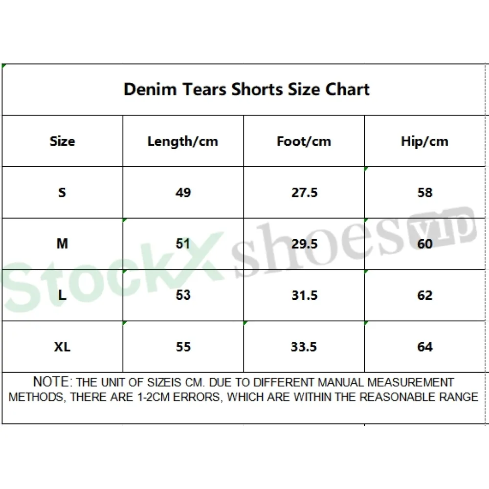 Top Quality Denim Tears The Cotton Wreath Shorts Black  