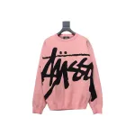 Top Quality Stussy Letter Knit Crew Sweater