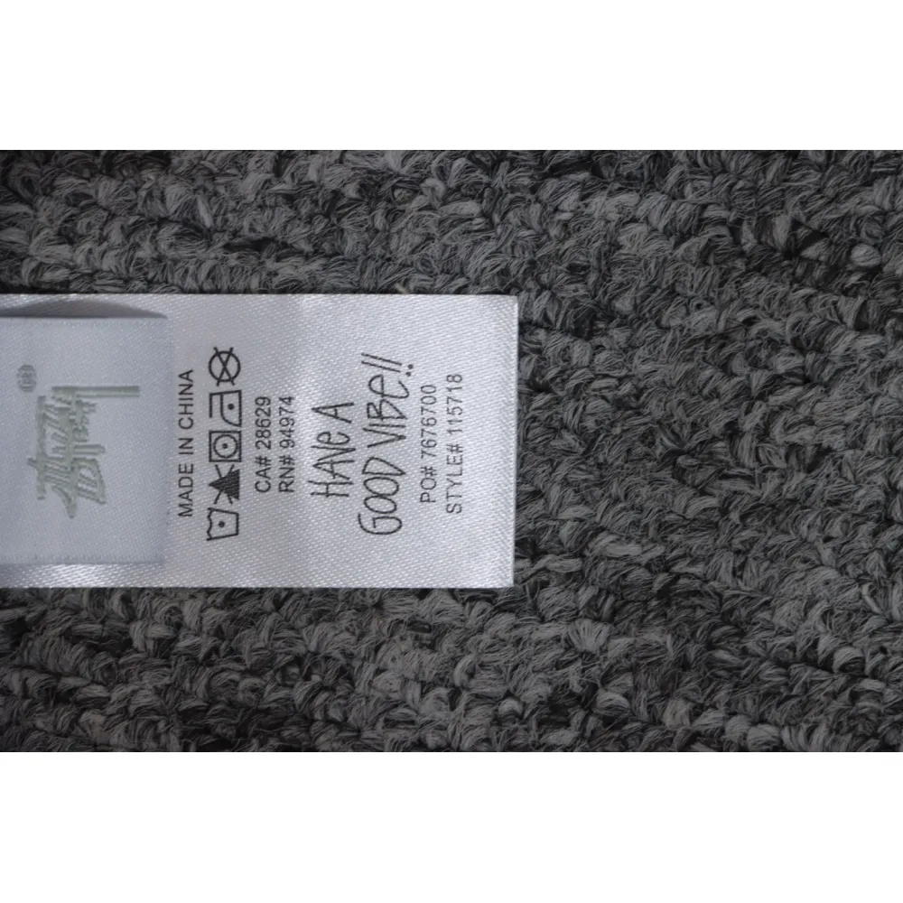 Top Quality Stussy Letter Knit Crew Sweater