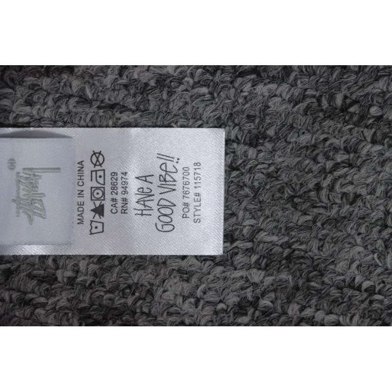 Top Quality Stussy Letter Knit Crew Sweater