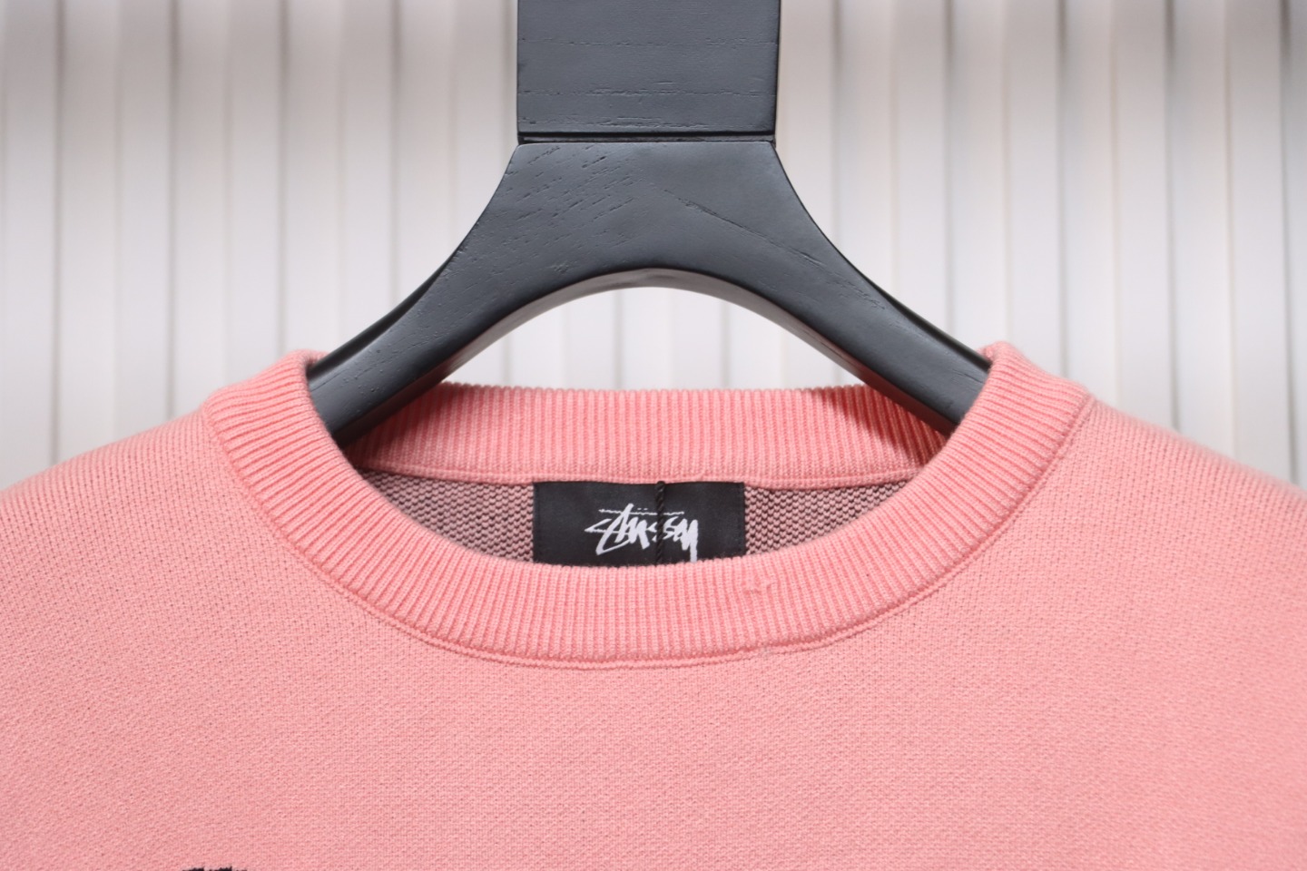     Stussy Letter Knit Crew Sweater